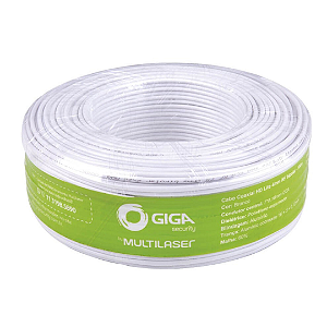 CABO CFTV 100M GIGA 4MM 80% MALHA GS0234