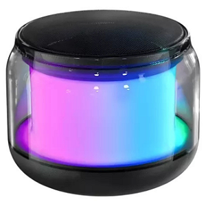 Caixinha De Som Bluetooth Portátil Rgb Caixa Potente
