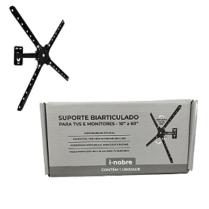 Suporte Biarticulado Para TVs 10‘‘ a 60‘‘ I-nobre