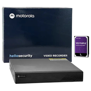 Dvr Motorola 8 Canais Mtd081l0013-1t Com HD 1T Purple