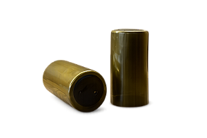 LACRE/CAPSULA FECHADA DOURADA G 34X60MM