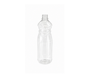 600 UN. GARRAFA PET 1 LITRO ÁGUA SANITÁRIA COM TAMPA FLIP TOP