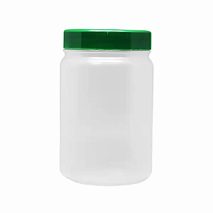 10 UN. POTE DE PLÁSTICO C/ TAMPA 1.000 ML