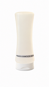 60 UN. FRASCO COSMETICO 350 ML COM TAMPA BRANCA