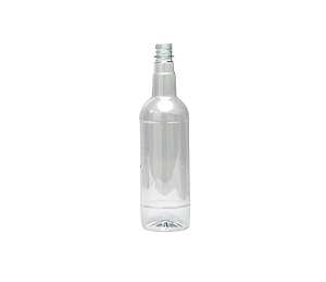 108 UN. GARRAFA PET CANINHA 900 ML COM TAMPA