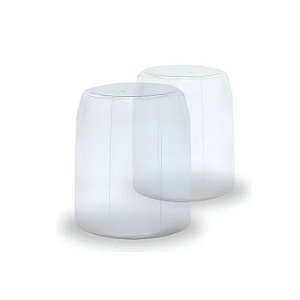 2.000 UN. LACRE/CAPSULA FECHADA TRANSPARENTE 28x40