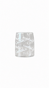 100 UN. LACRE/CAPSULA FECHADA TRANSPARENTE ESCRITO CACHAÇA 28x40
