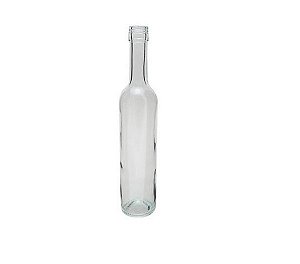 300 UN. GARRAFA DE VIDRO SEDUCTION 500 ML FECHAMENTO ROLHA