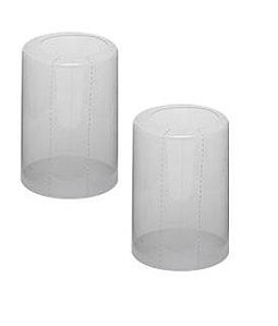 100 UN. LACRE TRANSPARENTE 700 ML 33X47 MM OU 34X50 MM