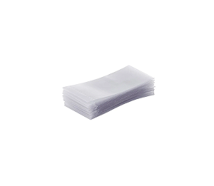 100 UN. LACRE TRANSPARENTE PARA POTE 69X30