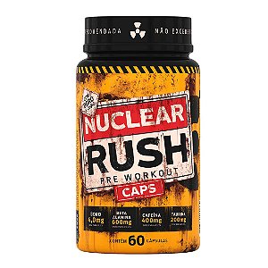 Pré treino Nuclear Rush 60 cápsulas - Bodyaction