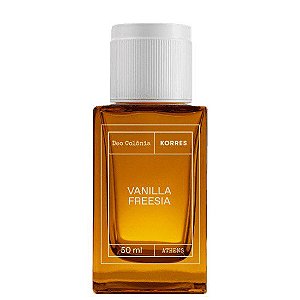 Deo Colônia Spray Vanilla Freesia Feminino 50ml - GANHE Óleo Corporal 200ml - KORRES