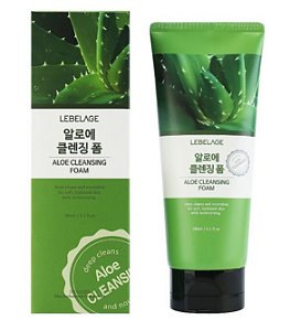 Espuma de Limpeza Facial Aloe Vera Lebelage 180 ML