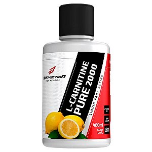 Metabolismo energético L-Carnitina PURE 2.000 Sabor Limão - 480ml - BodyAction