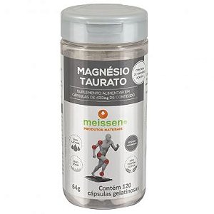 Magnésio Taurato 260mg 60 cápsulas - MEISSEN