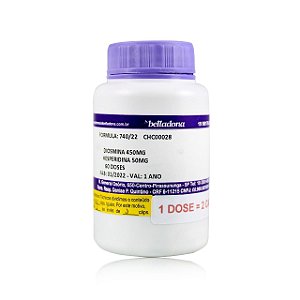 Diosmina 450mg Hesperidina 50mg  60 Doses - BELLADONA