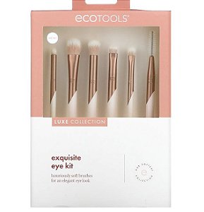 Kit De Pincéis Naturais Exquisite Eye 3221 - ECOTOOLS