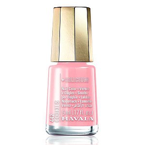 Esmalte Mini Color - Rico em Silício 5ml Cor 442 COOKIES - MAVALA