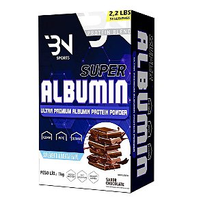 Super Albumin Ultra Premium 1Kg Sabor Chocolate - BN SPORTS