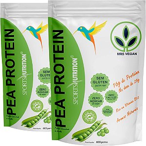 Proteina Vegetal Vegana Pea Protein 600g - Chocolate - STAY WELL