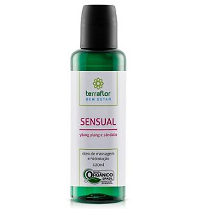 Óleo de Massagem Sensual 120ML - TERRAFLOR