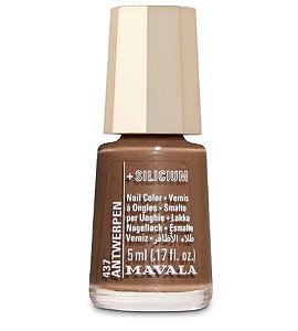 Esmalte Mini Color - Rico em Silício 5ml - Cor 437 Antwerpen - MAVALA