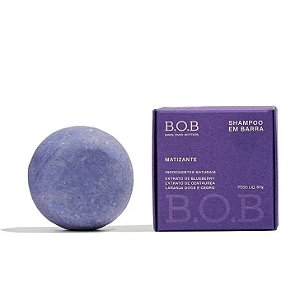 Shampoo Sólido Matizante 80g - Linha Bob