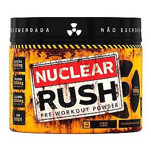 Pré Treino Nuclear Rush 100g - Sabor Limão Premium - BodyAction