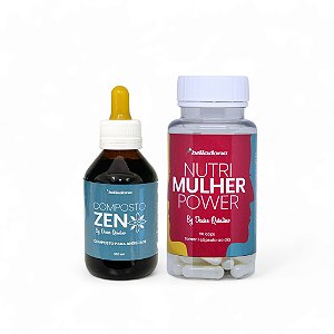 Kit - Nutri Mulher Power + Composto ZEN - Belladona