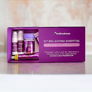 Kit Adeus Melasma + Filtro Solar Facial FPS60 Toque Seco - Cor Nude - Belladona