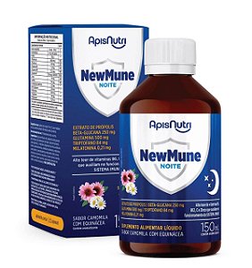 NewMune Noite Sabor Camomila com Equinacea 150ML-  APISNUTRI