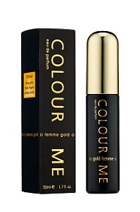 Perfume Femme Gold - Eau de Parfum Feminino 50ml - COLOUR ME