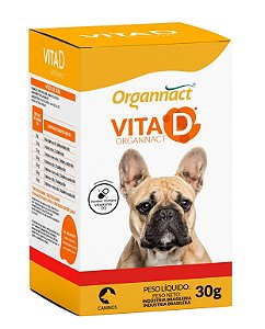 Suplemento Vita D Dogs 30g - Organnact