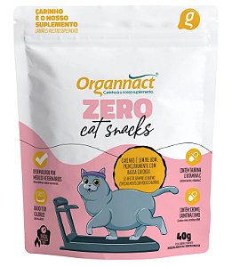 Snacks para Gatos Obesos Cat Zero Snacks 40g - Organnact