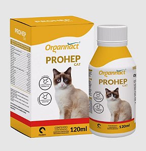 Suplemento Vitamínico Prohep Cat - 120 ml - Organnact