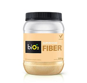 Suplemento Alimentar de Fibras Vegano Superfood Fiber 300g | biO2