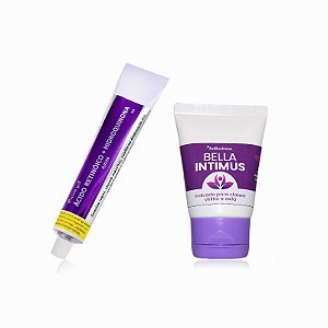 Kit Gel Para Peeling Facial + Clareador de Áreas Íntimas Bella Intimus | Belladona