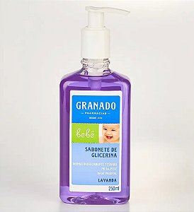 Sabonete Líquido de Glicerina Bebê 250ml - Lavanda - Granado