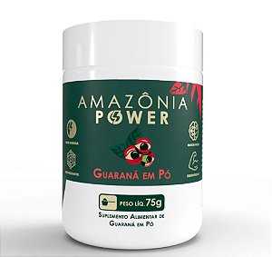 Amazônia Power - Guaraná em pó de 75g - APISVIDA