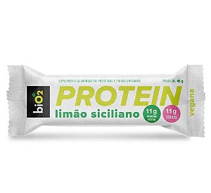 Barra de Proteína e Fibras - Limão Siciliano 45g - biO2