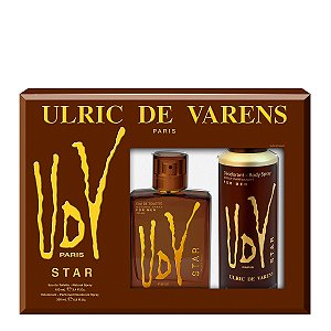 Kit Coffret Ulrich de Varens Star - EDT 100ml + Desod. 200ml - UDV