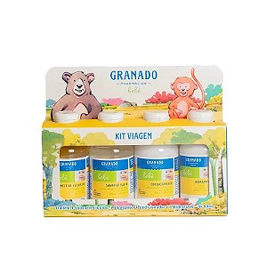 Kit Viagem do Bebê - 4 minis Sh/Cond/Sab/Hidr. - Granado