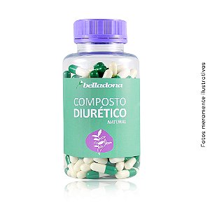 Composto Fitoterápico Diurético - 60 cáps - Belladona