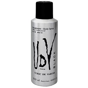Desodorante BodySpray UDV Black - Ulric de Varens Masc 200ml