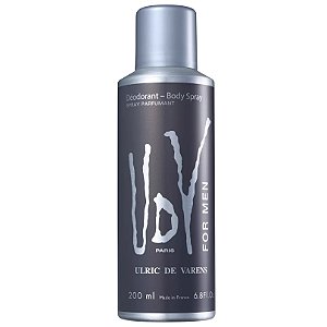 Desodorante BodySpray UDV For Men - Ulric de Varens Masc 200ml