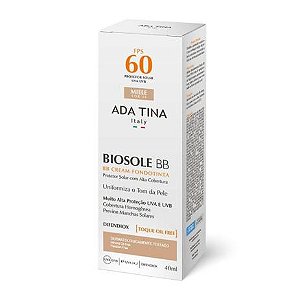 Protetor Solar Biosole BB Cream FPS60- Cor: Miele 35 - 40ml - Ada Tina