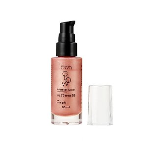 Glow Booster | FPS70, Vit C e Hialurônico -  Rose Gold 30ml - Pink Cheeks