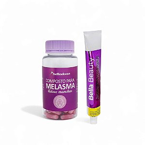 Kit BellaBeauty 0,05% e Antioxidante e Fotoprotetor Oral 60cáps - Original Belladona