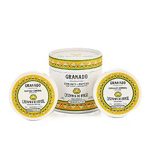 Kit Esfoliante+Manteiga Corporal Castanha - Hidratação e Regeneração Celular - Granado
