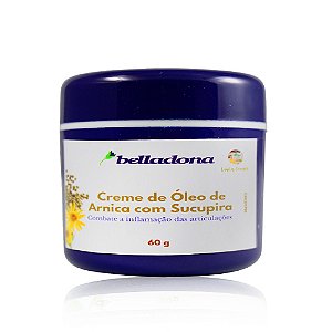 Creme de Óleo de Arnica e Sucupira - 60g - Belladona